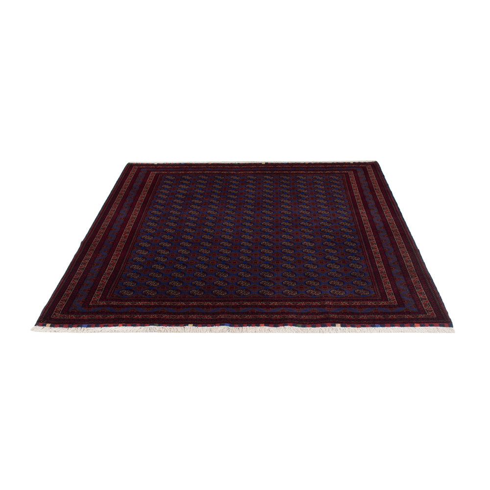 Afghansk matta - Kungliga - 195 x 151 cm - blå