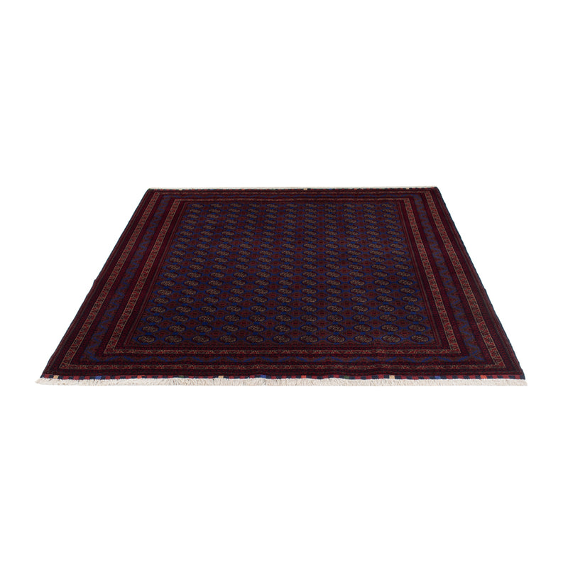 Afghansk matta - Kungliga - 195 x 151 cm - blå