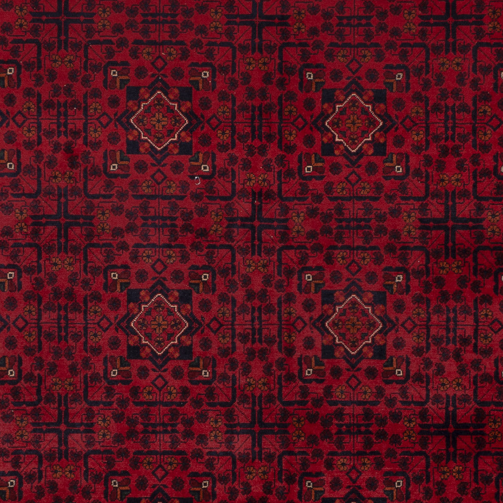 Afghansk matta - Kunduz - Kungliga - 343 x 247 cm - röd