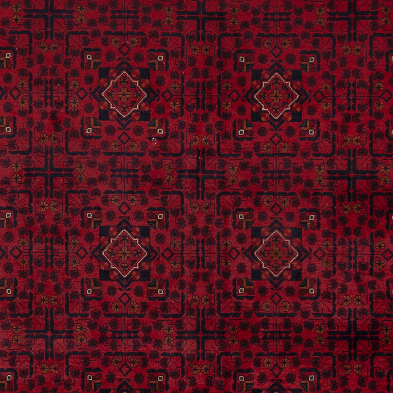 Afghansk matta - Kunduz - Kungliga - 343 x 247 cm - röd