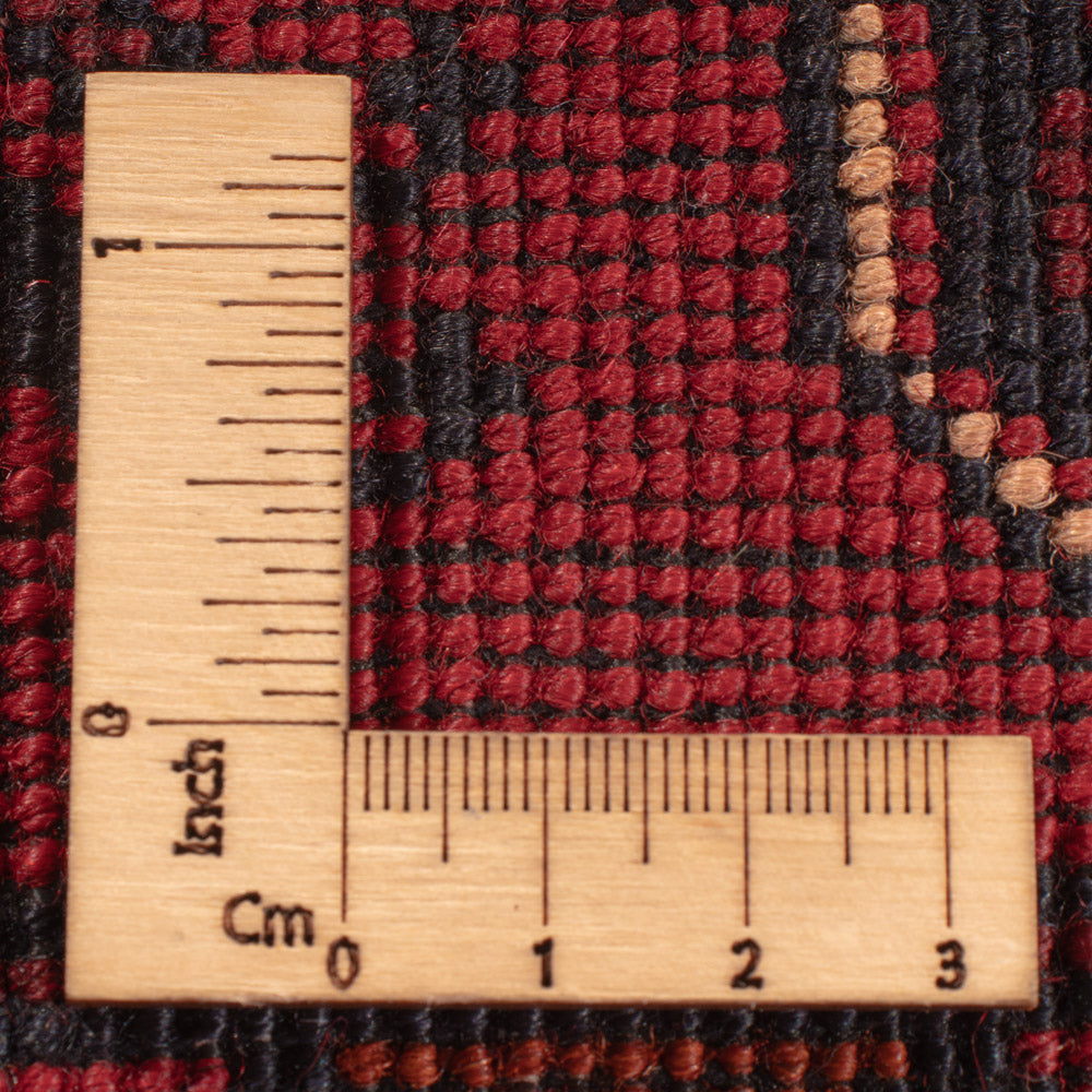 Afghansk matta - Kunduz - Kungliga - 343 x 247 cm - röd