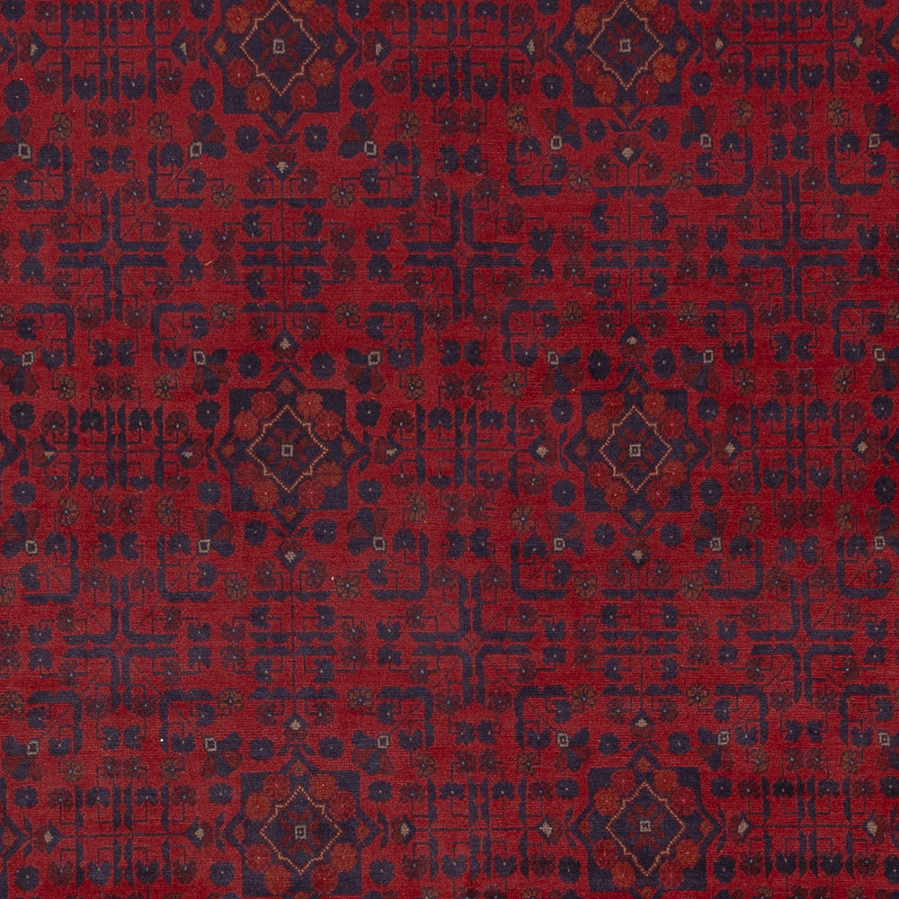 Afghansk matta - Kunduz - 350 x 256 cm - röd