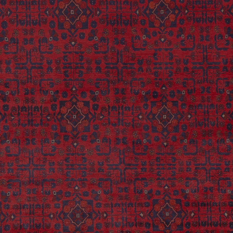Afghansk matta - Kunduz - 350 x 256 cm - röd