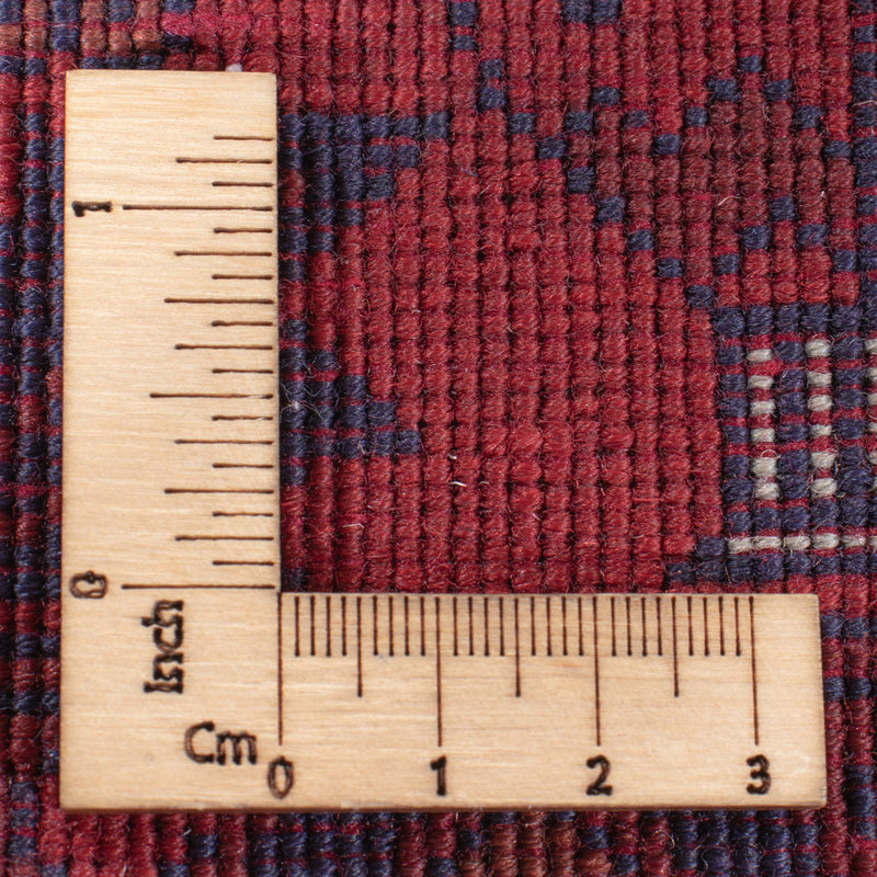 Afghansk matta - Kungliga - 231 x 167 cm - röd