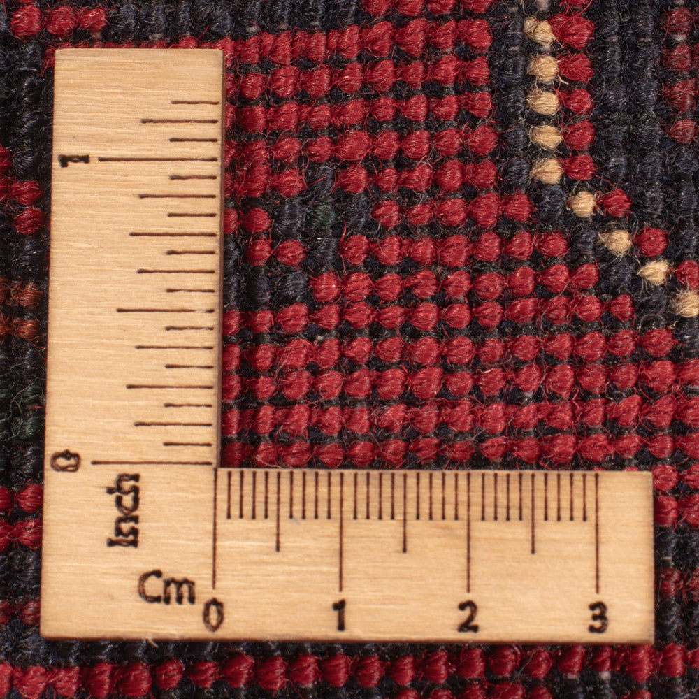 Afghansk matta - Kunduz - 340 x 250 cm - röd