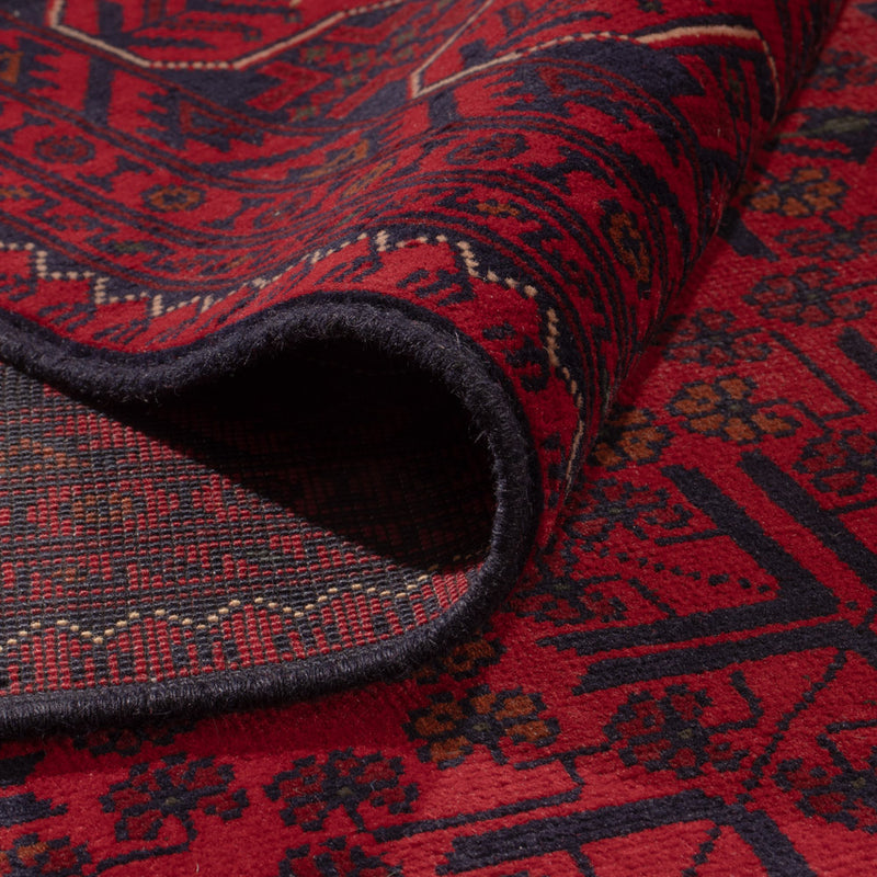 Afghansk matta - Kunduz - 348 x 251 cm - röd