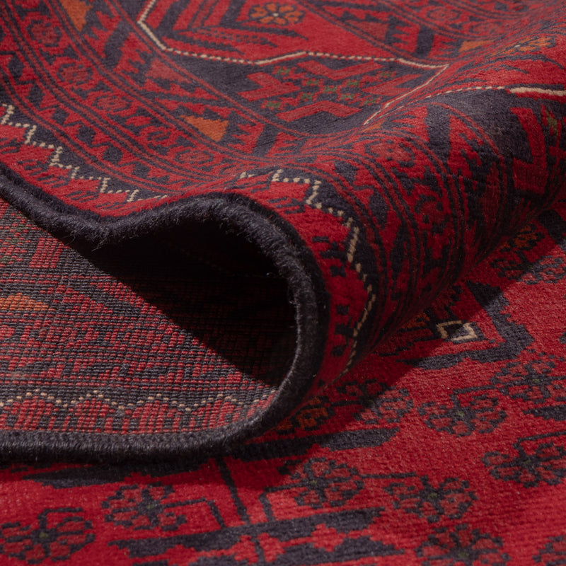 Afghansk matta - Kunduz - 342 x 248 cm - röd