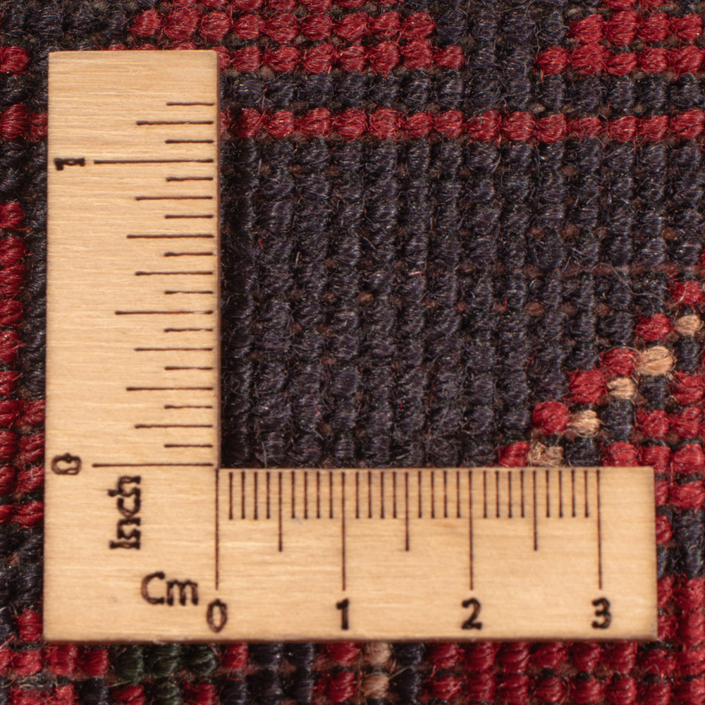 Afghansk matta - Kunduz - 342 x 248 cm - röd