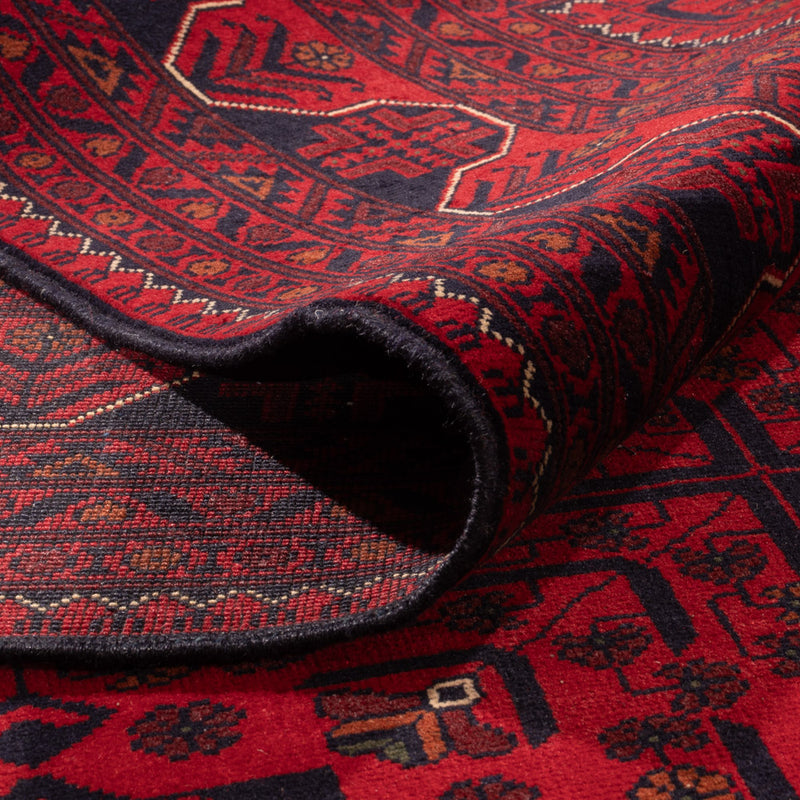 Afghan Teppich - Kunduz - 357 x 248 cm - rot