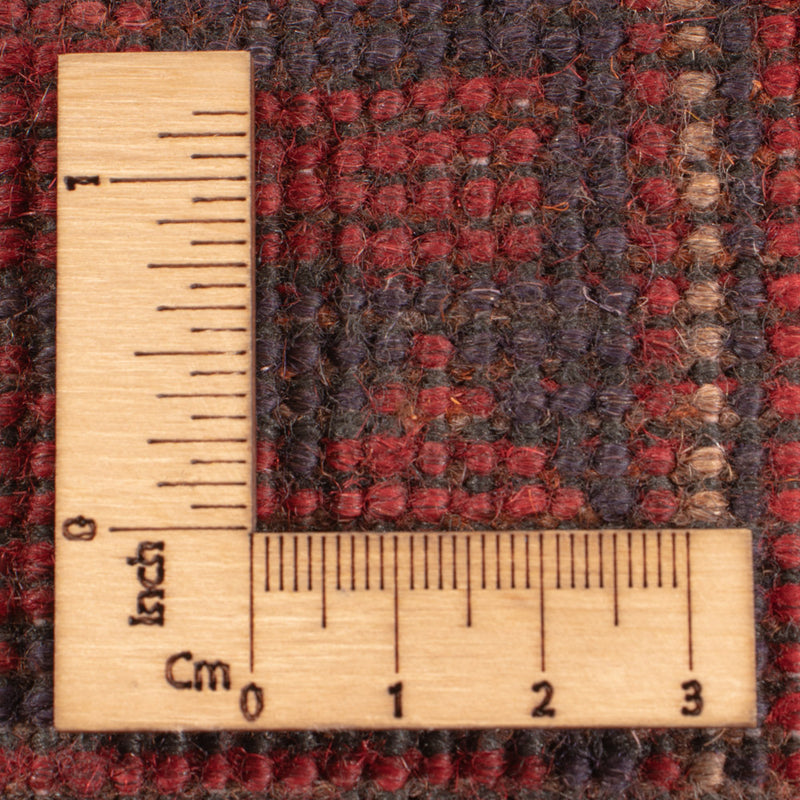 Afghansk matta - Kunduz - 224 x 177 cm - röd