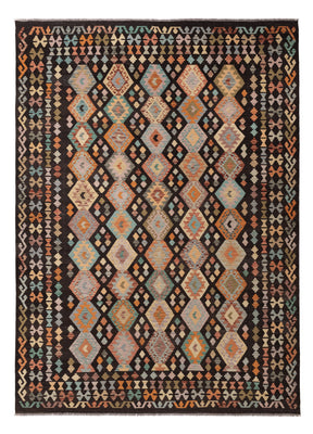 Kelim Teppich - Splash - 344 x 250 cm - bunt