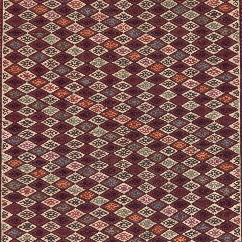 Kelim Carpet - orientalisk matta - 186 x 120 cm - flerfärgad