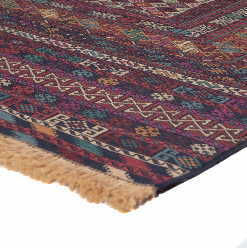 Kelim Carpet - orientalisk matta - 186 x 120 cm - flerfärgad