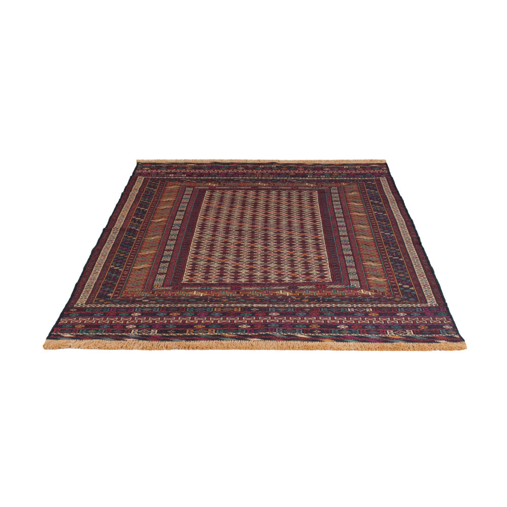 Kelim Carpet - orientalisk matta - 186 x 120 cm - flerfärgad