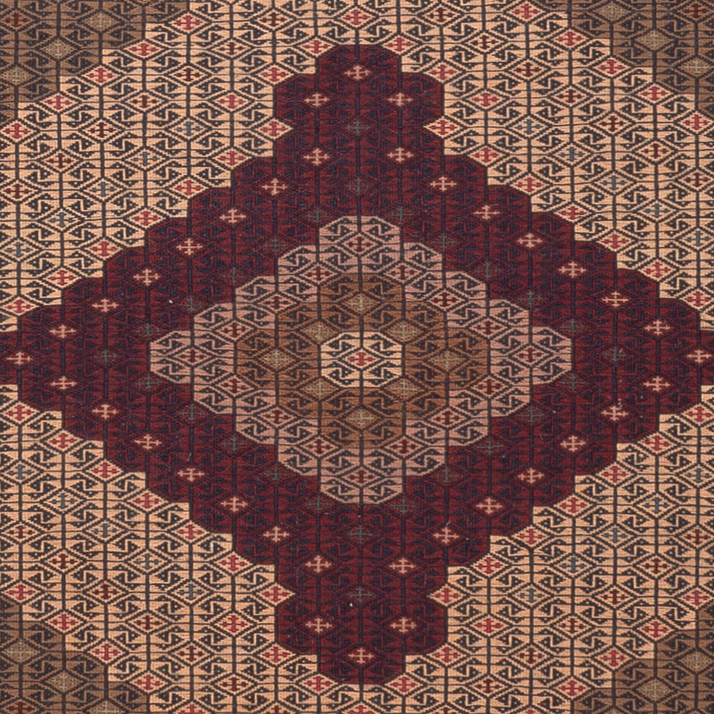 Kelim Carpet - orientalisk matta - 188 x 127 cm - flerfärgad