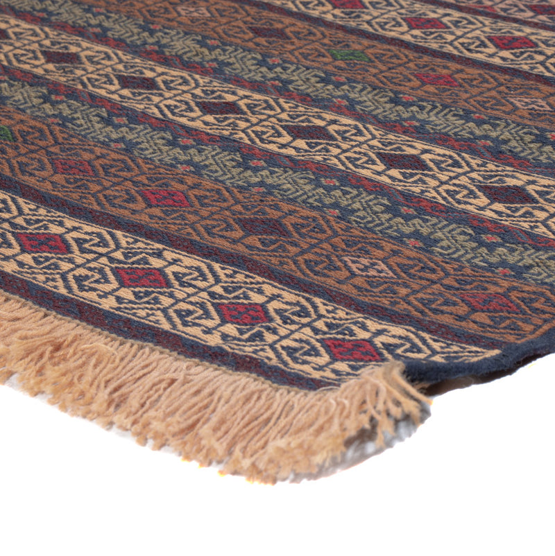 Kelim Carpet - orientalisk matta - 188 x 127 cm - flerfärgad