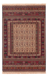 Kelim Carpet - orientalisk matta - 200 x 129 cm - flerfärgad