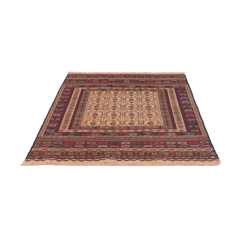 Kelim Carpet - orientalisk matta - 200 x 129 cm - flerfärgad