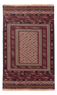 Kelim Carpet - orientalisk matta - 204 x 130 cm - flerfärgad