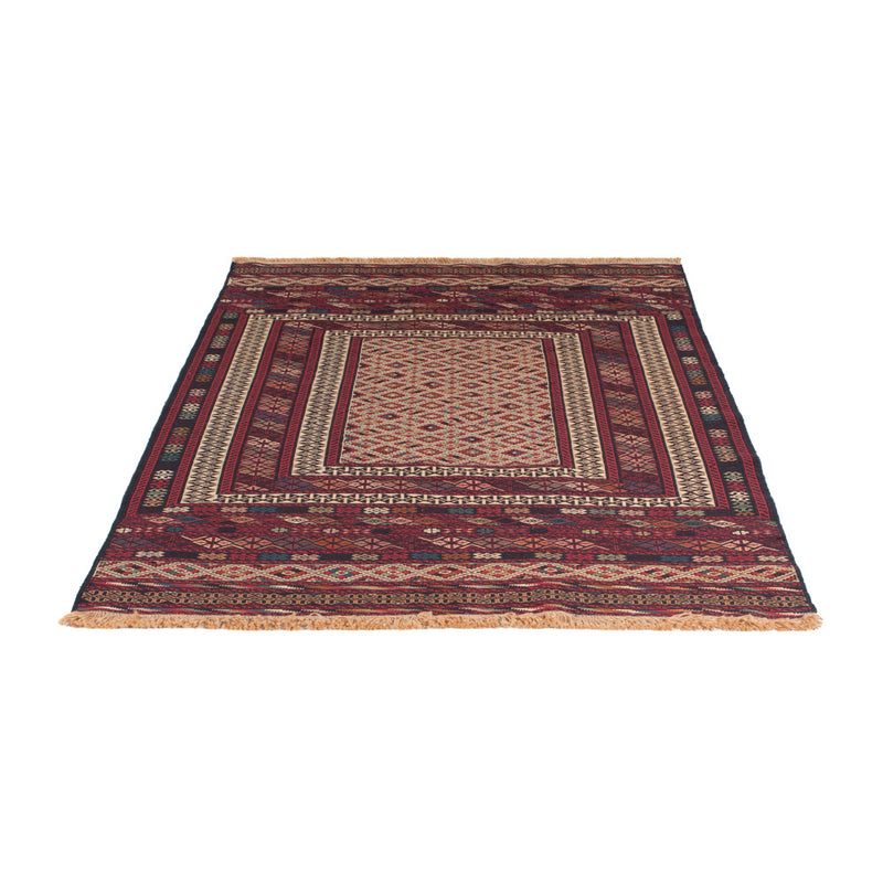Kelim Carpet - orientalisk matta - 204 x 130 cm - flerfärgad