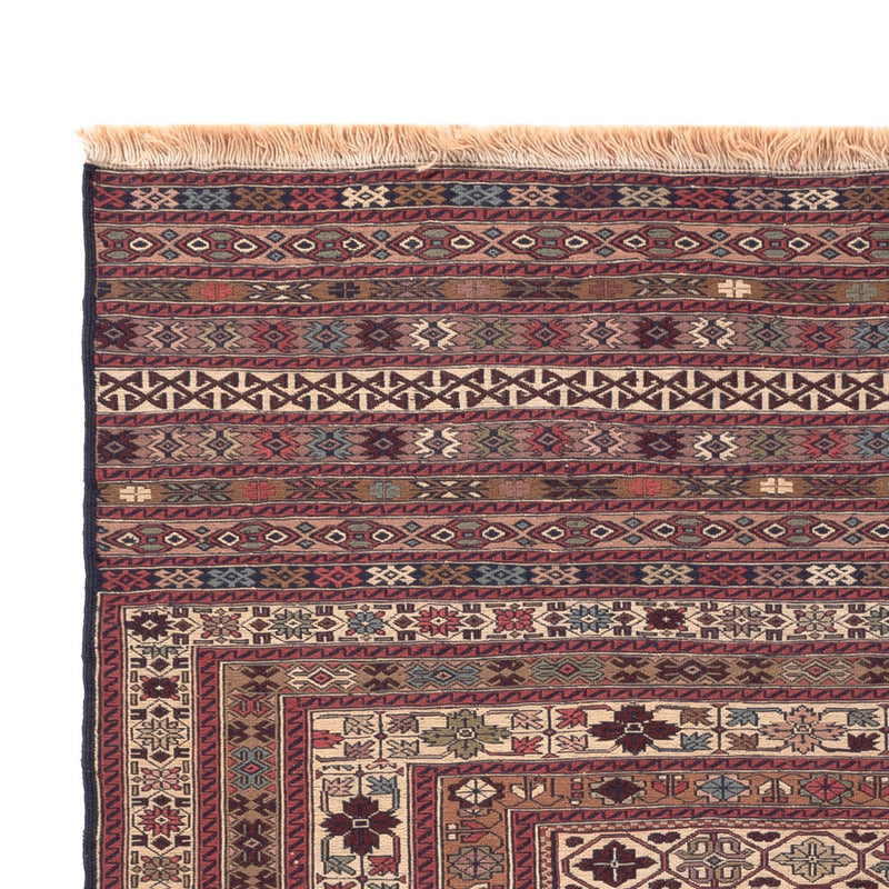 Kelim Carpet - orientalisk matta - 200 x 135 cm - flerfärgad