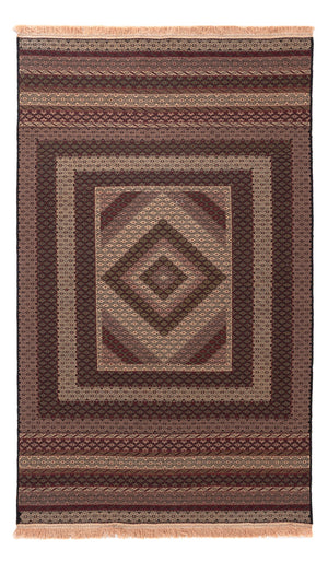 Kelim Carpet - orientalisk matta - 197 x 120 cm - flerfärgad