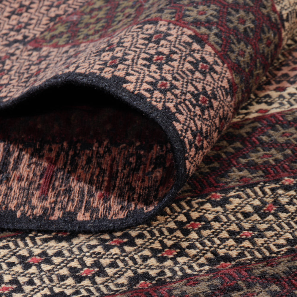 Kelim Carpet - orientalisk matta - 197 x 120 cm - flerfärgad