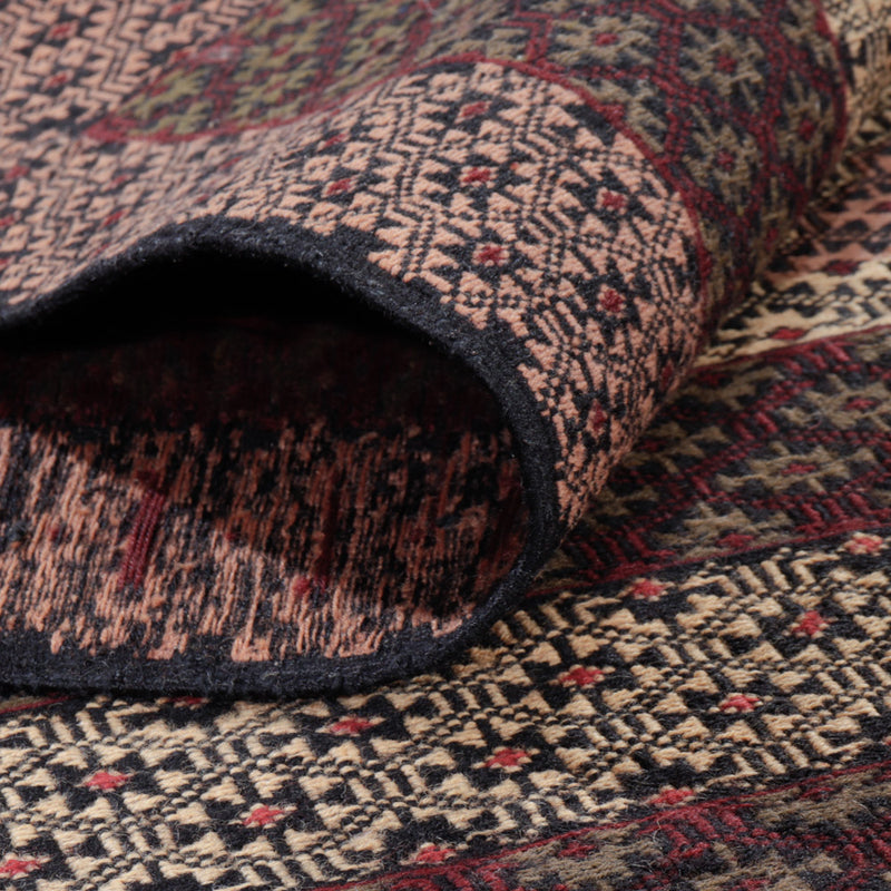 Kelim Carpet - orientalisk matta - 197 x 120 cm - flerfärgad