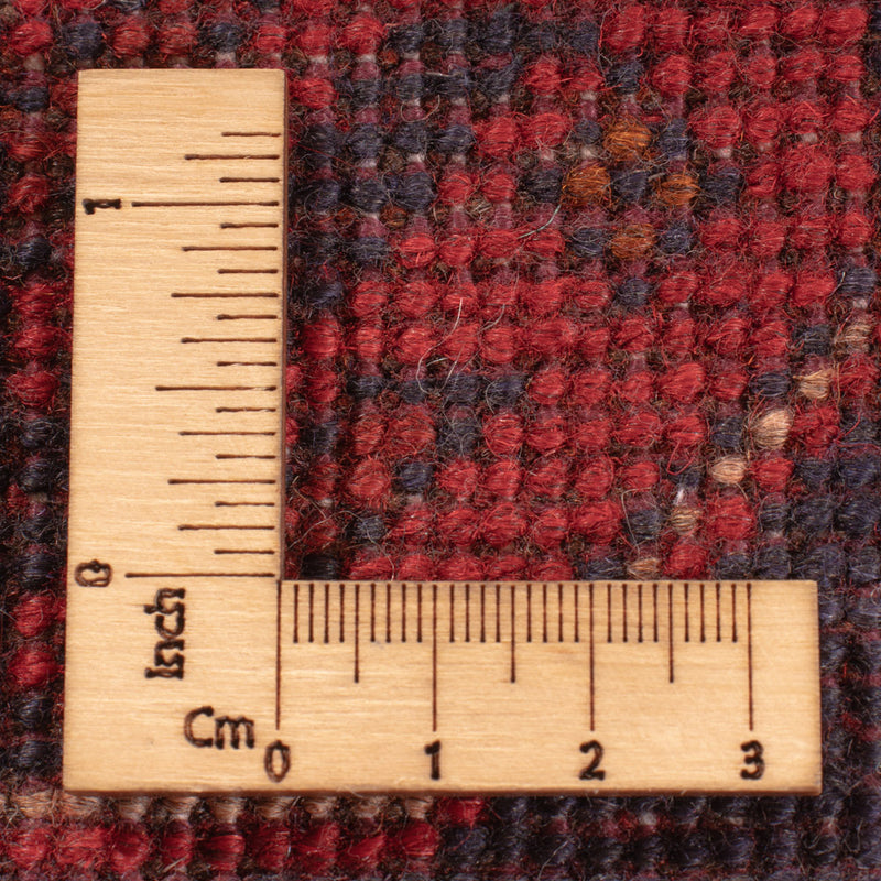 Afghansk matta - Kunduz - 236 x 175 cm - röd