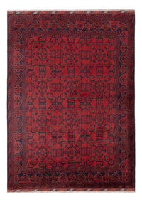 Afghansk matta - Kunduz - 238 x 176 cm - röd