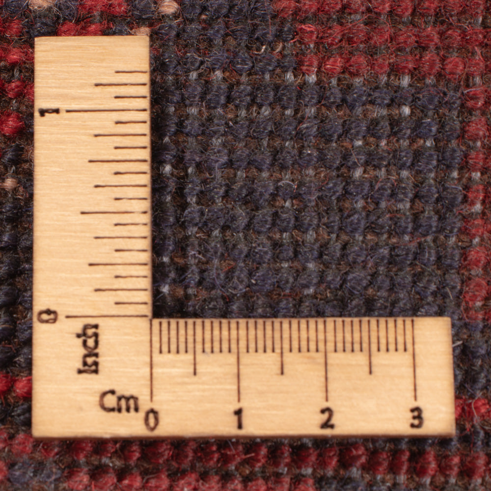 Afghansk matta - Kunduz - 232 x 169 cm - röd