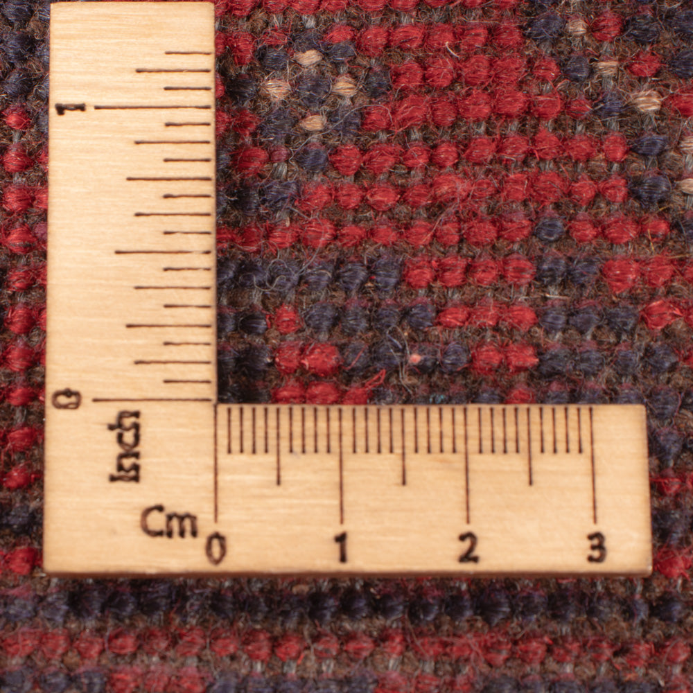 Afghansk matta - Kunduz - 231 x 173 cm - röd