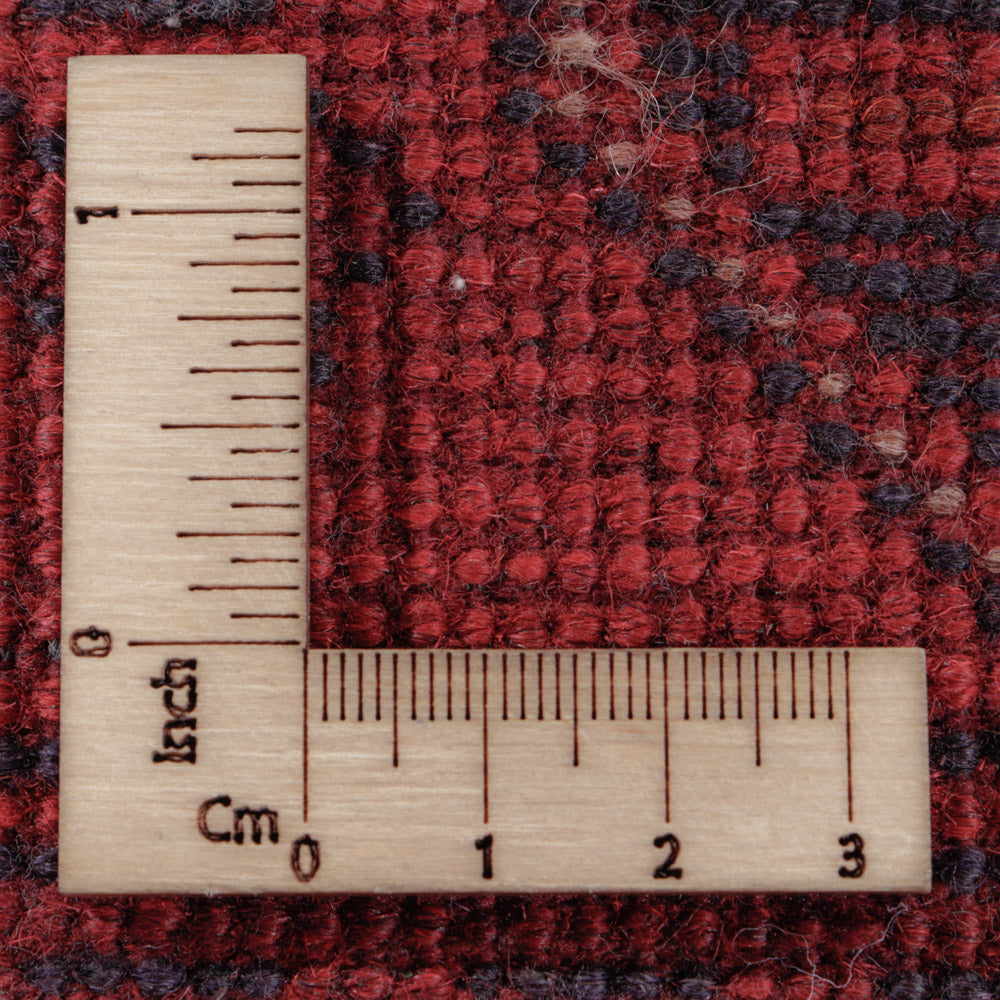 Afghansk matta - Kunduz - 200 x 150 cm - röd