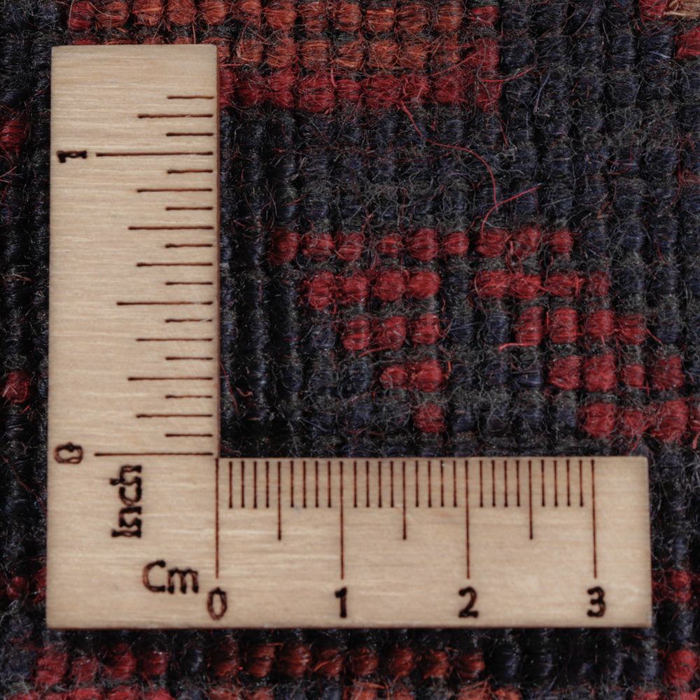 Afghansk matta - Kunduz - 195 x 150 cm - röd