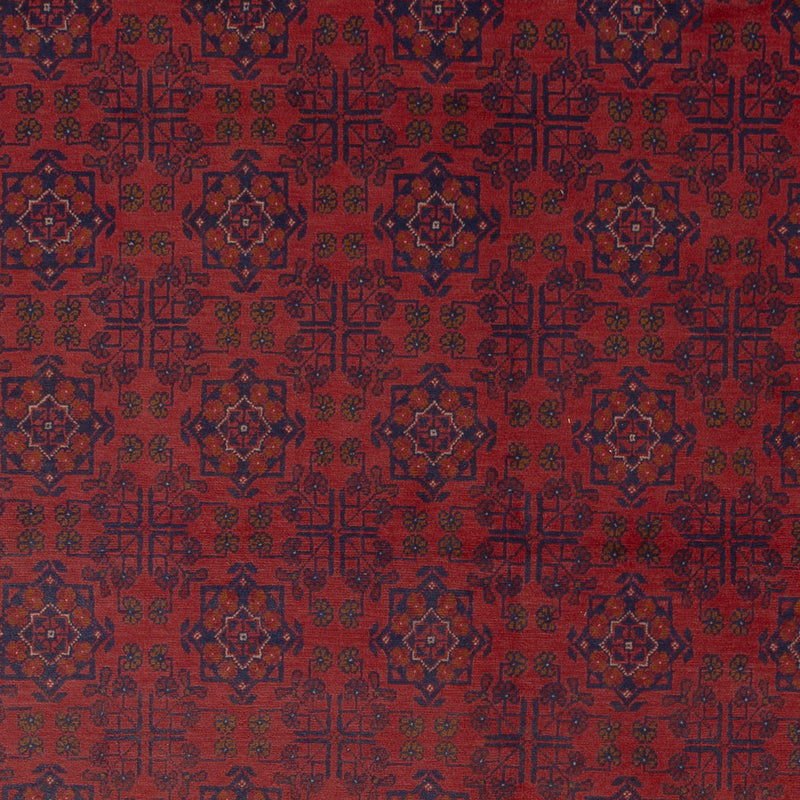 Afghansk matta - Kunduz - 339 x 252 cm - röd
