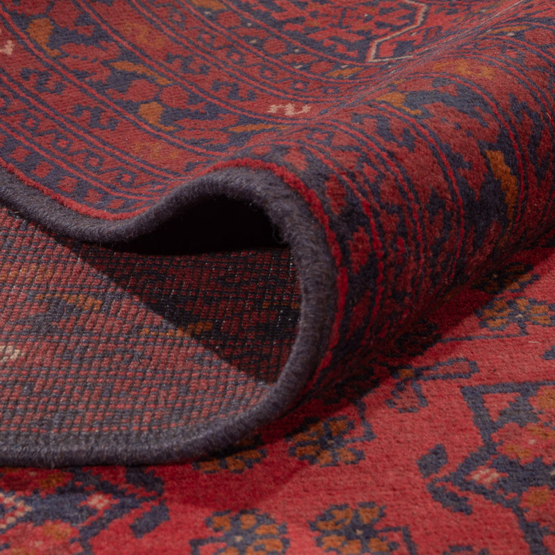 Afghansk matta - Kunduz - 339 x 252 cm - röd