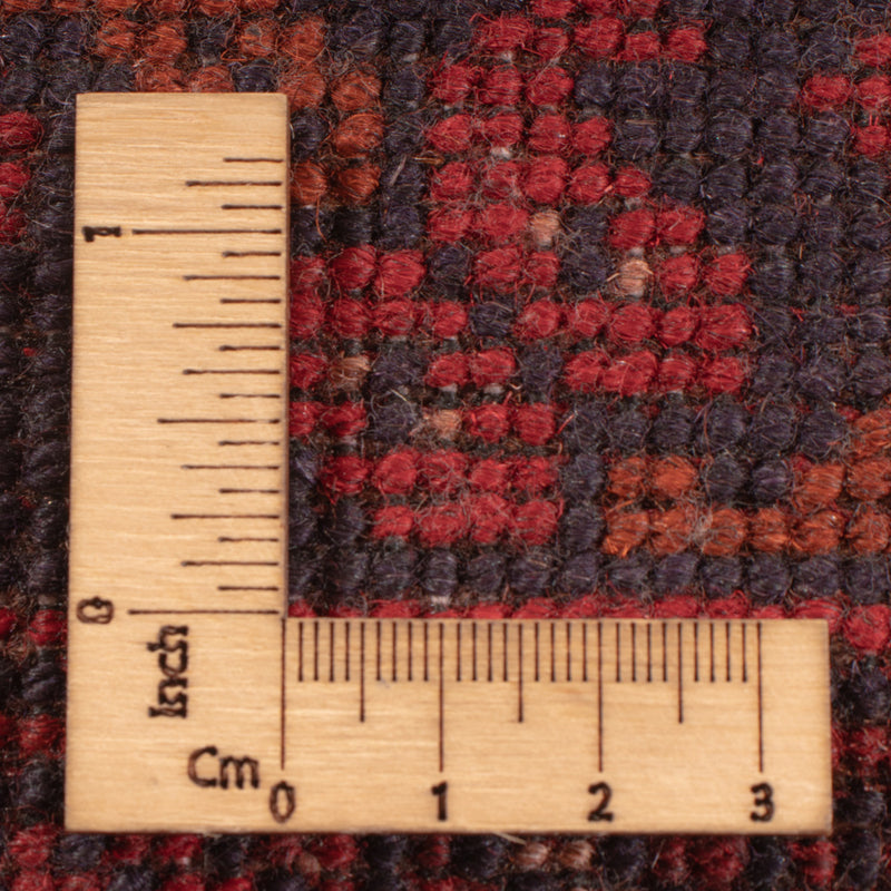 Afghansk matta - Kunduz - 345 x 253 cm - röd