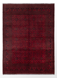 Afghan Teppich - Kunduz - 344 x 255 cm - rot