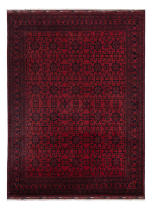 Afghan Teppich - Kunduz - 349 x 251 cm - rot