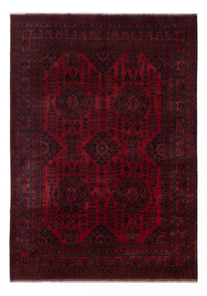 Afghan Teppich - Kunduz - 361 x 251 cm - rot