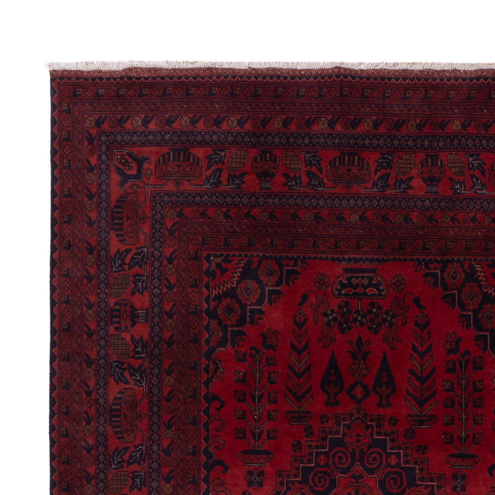 Afghan Teppich - Kunduz - 361 x 251 cm - rot