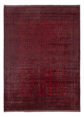 Afghansk matta - Filpa - 347 x 253 cm - röd