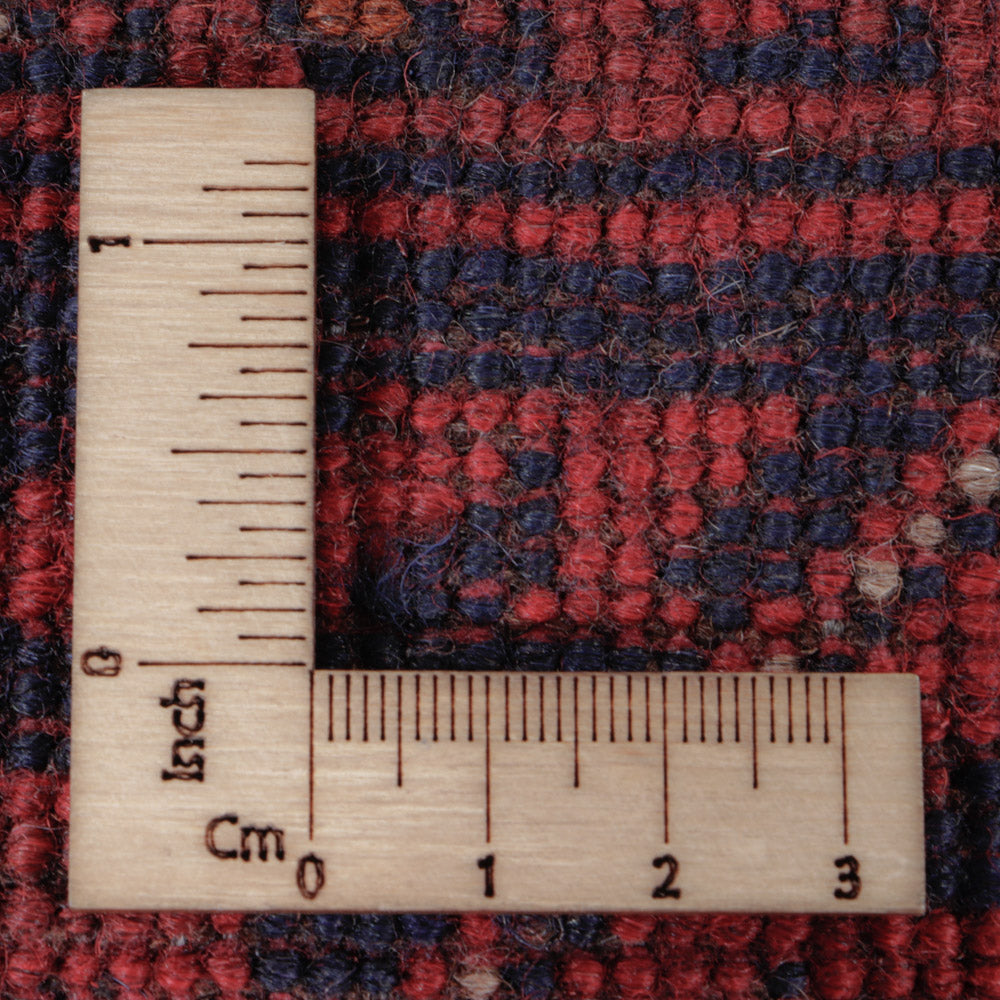 Afghansk matta - Kunduz - 197 x 151 cm - röd