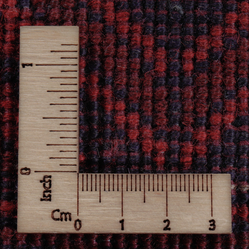 Afghansk matta - Kunduz - 203 x 152 cm - röd