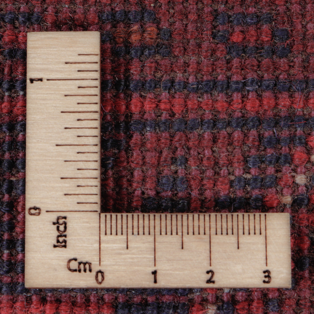 Afghansk matta - Kunduz - 191 x 151 cm - röd