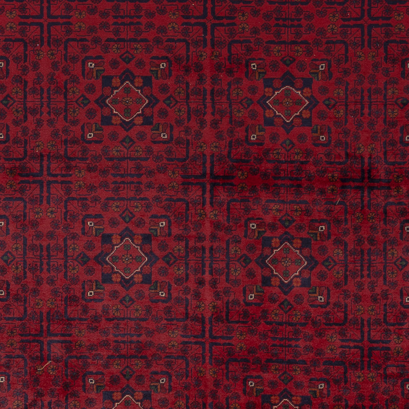 Afghansk matta - Kunduz - 342 x 250 cm - röd