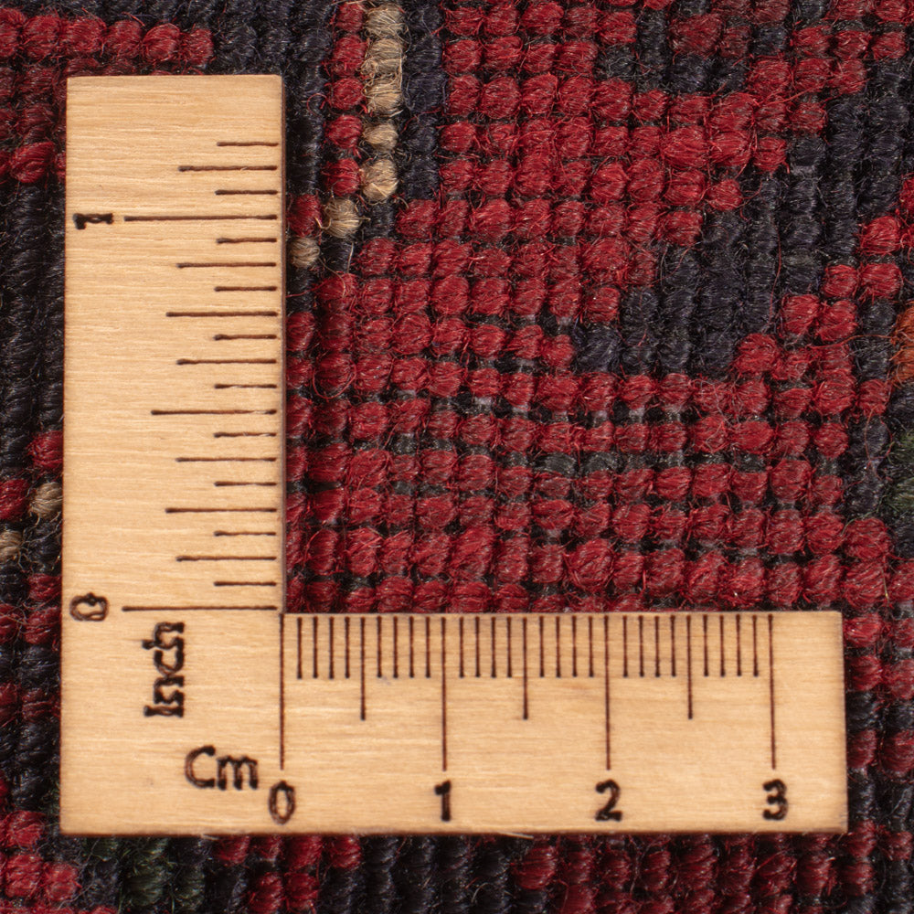 Afghansk matta - Kunduz - 342 x 250 cm - röd