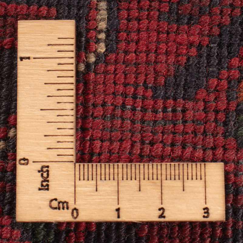 Afghansk matta - Kunduz - 342 x 250 cm - röd