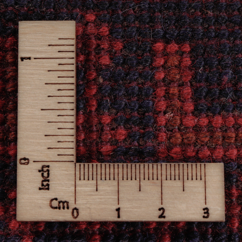 Afghan Teppich - Kunduz - 199 x 151 cm - rot