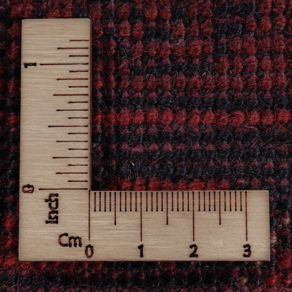 Afghansk matta - Kunduz - 200 x 153 cm - röd